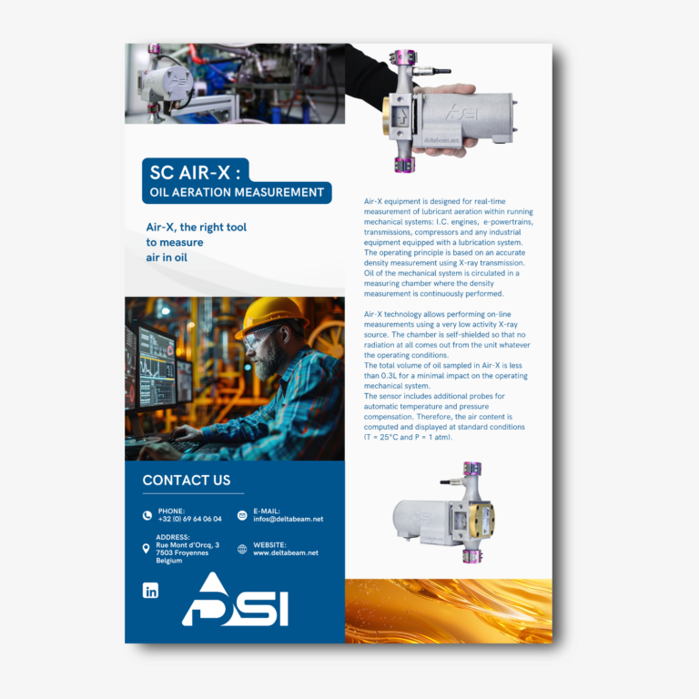 AIRX, tHE RIGHT TOOL TO MEASURE AIR IN OIL DSi
